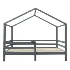 Merkloos HOME DELUXE kinderbed WOLKENLAND grijs met lades Hot