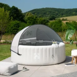 Merkloos HOME DELUXE Opblaasbare Whirlpool Splash Beton 4 st.