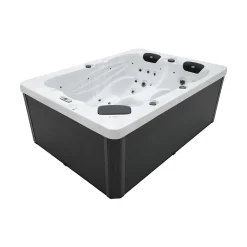 Merkloos HOME DELUXE Outdoor Whirlpool SUNSET Met trap en thermische afdekking