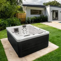 Merkloos HOME DELUXE Outdoor Whirlpool WHITE MARBLE PURE Best