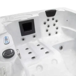 Merkloos HOME DELUXE Outdoor Whirlpool WHITE MARBLE PURE Best