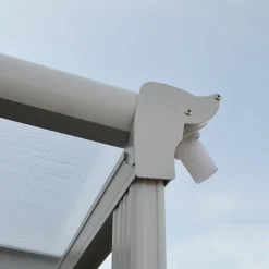 Merkloos HOME DELUXE Patiodak SOLIS Wit 618 / 625 x 303 / 300 x 278 / 226 cm Hot