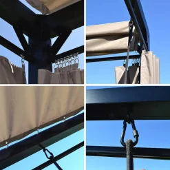 Merkloos HOME DELUXE Paviljoen PROVENCE inclusief regenhoes