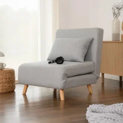 Merkloos HOME DELUXE Slaapstoel SNOOZE - Beige 79 x 28 x 132 cm Best