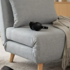 Merkloos HOME DELUXE Slaapstoel SNOOZE - Beige 79 x 28 x 132 cm Best