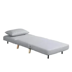 Merkloos HOME DELUXE Slaapstoel SNOOZE - Beige 79 x 28 x 132 cm Best