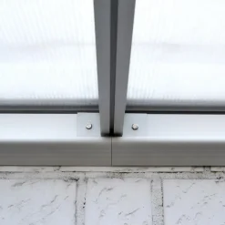 Merkloos HOME DELUXE terrasoverkapping SOLIS wit 312 / 320 x 300 / 303 x 278 / 226 cm Clearance