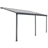 Merkloos HOME DELUXE terrasoverkapping SOLIS grijs 496 / 503 x 300 / 303 x 278 / 226 cm Sale