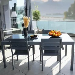 Merkloos HOME DELUXE tuintafel SOL - 240cm - Grijs Online