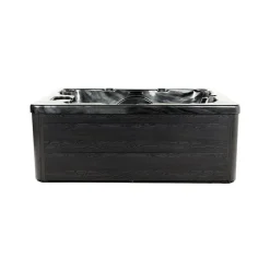 Merkloos HOME DELUXE Whirlpool buiten ZWART MARBLE Puur New