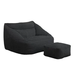 Merkloos HOME DELUXE Zitzak COSY Antraciet Outlet