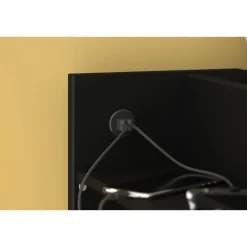 Leen Bakker Hoogslaper Justin met LED - zwart - 90x200 cm New