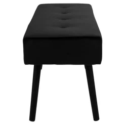House Nordic Bankje Skiby Velvet Zwart Sale