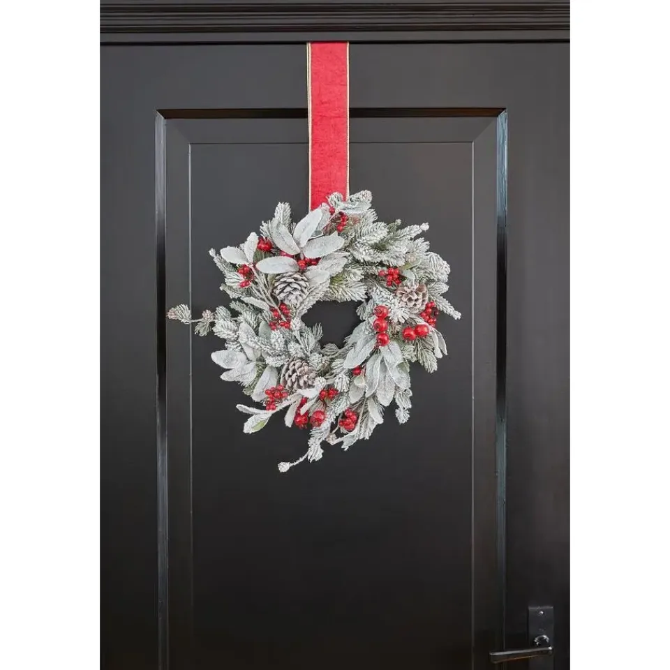 House of Seasons Belfort Kerstkrans - Ø40 cm - Groen Online