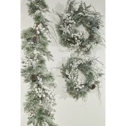 House of Seasons Hardy Kerstkrans - Ø40 cm - Groen