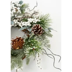 House of Seasons Hardy Kerstkrans - Ø40 cm - Groen