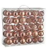 House of Seasons Kerstballen Set - 60 Stuks - Roze Outlet