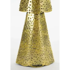 House of Seasons Kerstboom - L14,5 x B8 x H68 cm - Metaal - Goud