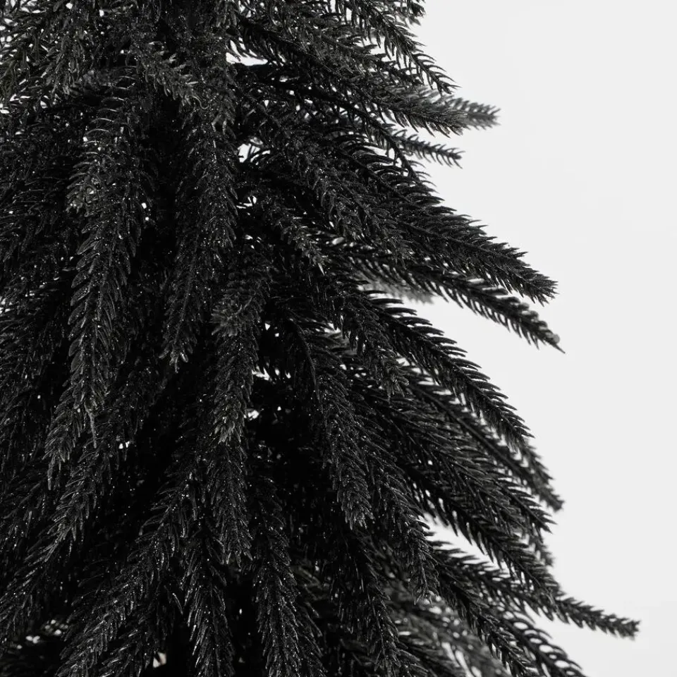 House of Seasons Kunstkerstboom in Jute - H45 x Ø25 cm - Zwart Online