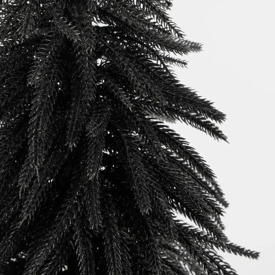 House of Seasons Kunstkerstboom in Jute - H45 x Ø25 cm - Zwart Online