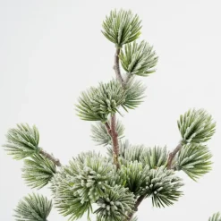 House of Seasons Kunstkerstboom in Jute - H45 x Ø23 cm - Groen Frosted Discount