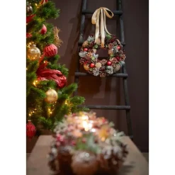 House of Seasons Ladderrek - L29 x B49 x H119 cm - Zwart