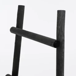 House of Seasons Ladderrek - L29 x B49 x H119 cm - Zwart