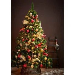 House of Seasons Ladderrek - L29 x B49 x H119 cm - Zwart