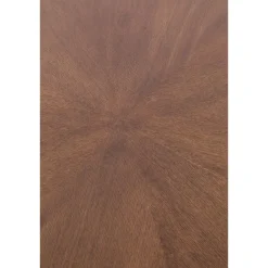 Housecraft Living Housecraft Denise Eettafel Hout Rond 91 cm Bruin/ Goud Clearance