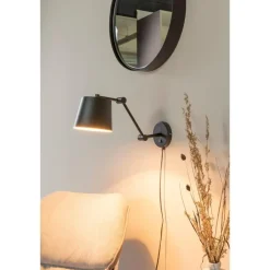 Housecraft Living Housecraft Hajo Wandlamp - Zwart