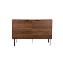 Housecraft Living Flux Opbergkast Laag Walnoot - Bruin Sale