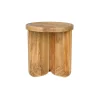 Housecraft Living Housecraft Maeze Bijzettafel Hout Rond 40 cm - Bruin Online