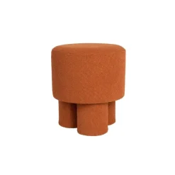 Housecraft Living Housecraft Marcos Kruk/ Poef Bouclé Rood/ Bruin Discount