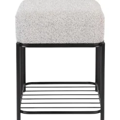 Housecraft Living Housecraft Milou Kruk/ Poef Vierkant - Grijs Discount