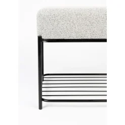 Housecraft Living Housecraft Milou Kruk/ Poef Rechthoekig - Grijs Discount