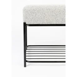 Housecraft Living Housecraft Milou Kruk/ Poef Rechthoekig - Grijs Discount