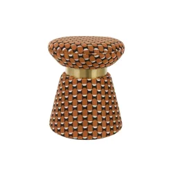 Housecraft Living Housecraft Pin Poef/ Kruk - Blauw Clearance