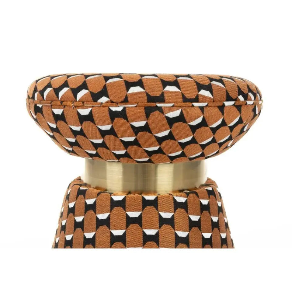 Housecraft Living Housecraft Pin Poef/ Kruk - Blauw Clearance