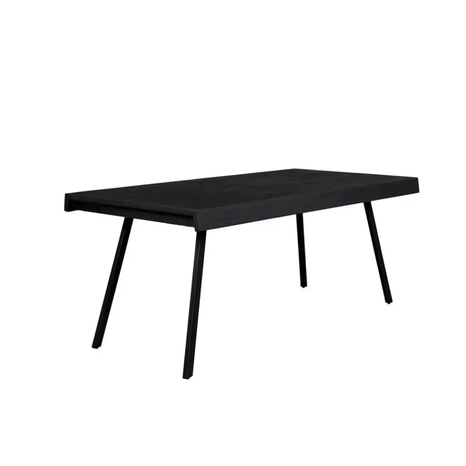 Housecraft Living Housecraft Suri Eettafel Hout 200x90 Zwart Clearance