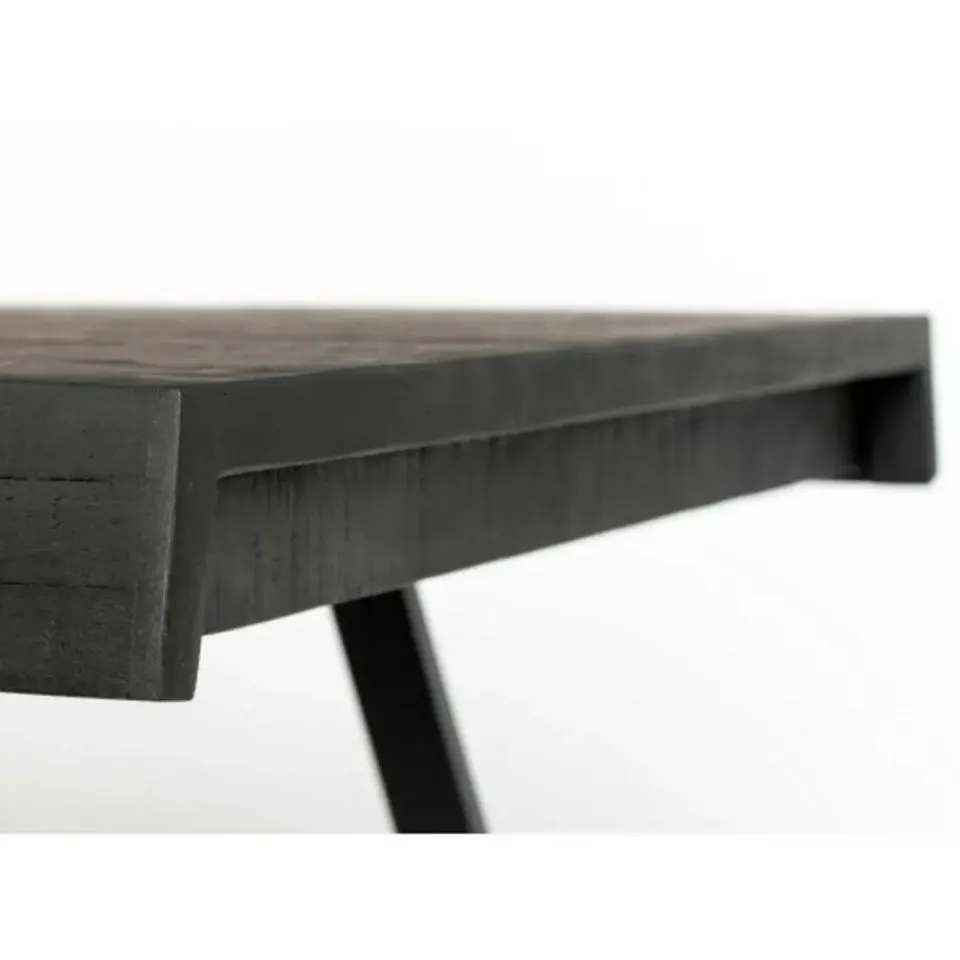 Housecraft Living Housecraft Suri Eettafel Hout 200x90 Zwart Clearance