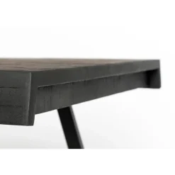 Housecraft Living Housecraft Suri Eettafel Hout 200x90 Zwart Clearance