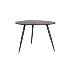 Housecraft Living Housecraft Webster Eettafel Rond Hout 180x90 cm Bruin Outlet