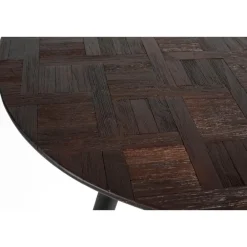 Housecraft Living Housecraft Webster Eettafel Rond Hout 180x90 cm Bruin Outlet
