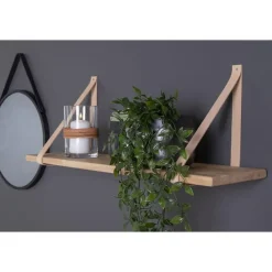 House Nordic Housenordic Wandplank Forno - 120 x 20 cm - Bruin Sale