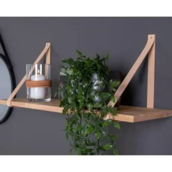 House Nordic Housenordic Wandplank Forno - 120 x 20 cm - Bruin Sale