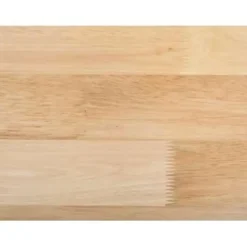 Beliani HOUSTON - Eettafel - Zwart - 75 x 120 cm - Rubberhout Discount