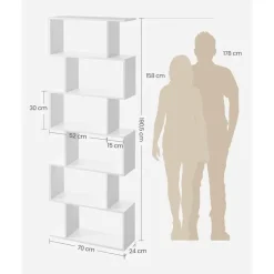 Bobbel Home Houten Boekenkast Standaardplank Boekenrek - Boekenkasten Best