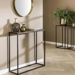 Hoyz Collection Hoyz - Haltafel iron metallic - Brons antiek Hot