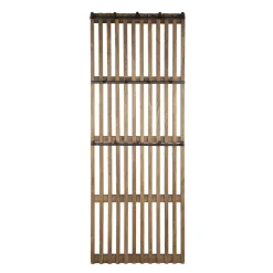 Hoyz Collection Hoyz - Kapstokrek Tweak - 14 Haken - Mangohout - Zandkleur New