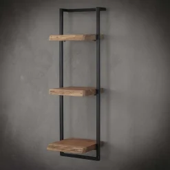 Hoyz Collection Hoyz - Wandplank Edge - 30cm - Acaciahout - Bruin Sale